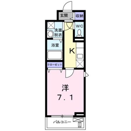 アンディアンの物件間取画像